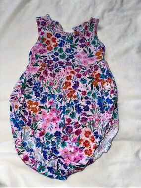Little Sleepies Floral Bubble Romper 2T